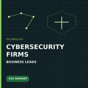 Cybersecurity business leads dataset cover