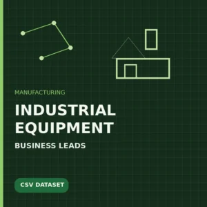 Industrial equipment business leads dataset cover
