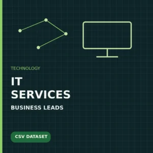 IT services business leads dataset cover
