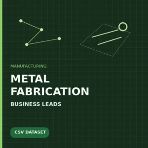 Home Metal fabrication business leads dataset cover