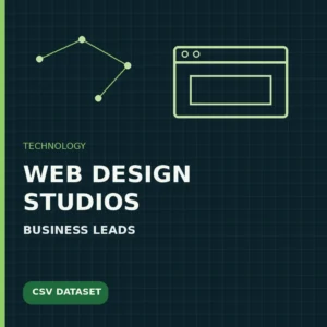 Home Web design studio business leads dataset cover